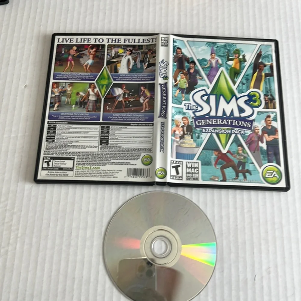 The Sims 3 PC High End Loft Stuff Pack & Ambitions & Generations Expansion Packs
